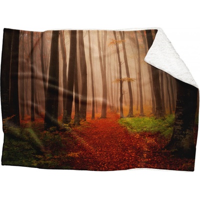 Impar Deka Les na podzim Podšití beránkem ANO 150x120