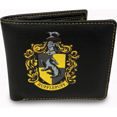 CurePink Peněženka Harry Potter Hufflepuff Mrzimor znak