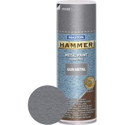 Maston Ochranná kladivková Hammer tmavo sivá 400 ml