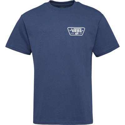 Vans KNU PATCH SS TEE Modrá Bílá