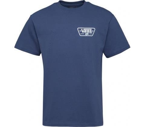Vans KNU PATCH SS TEE Modrá Bílá