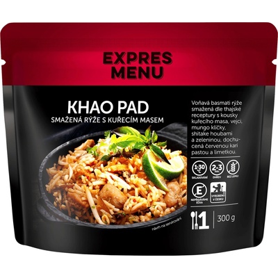 Expres Menu Khao Pad smažená ryža s kuracím mäsom bez lepku 300 g