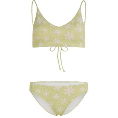 O'Neill Дамски комплект бикини O'neill Women's Beach Vintage Midles Rita Bikini Set Bikini - Green Daisyline - размер 44 (EU) (150-5638-0216)