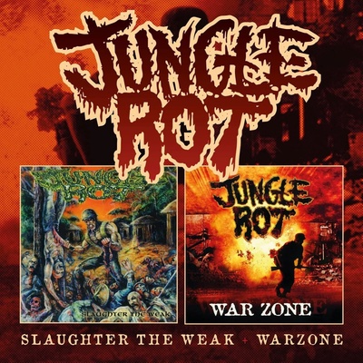 Jungle Rot - Slaughter The Weak Warzone Reissue 2 CD