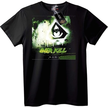 NOONEBRAND Тениска Overkill W. F. O. - M, White