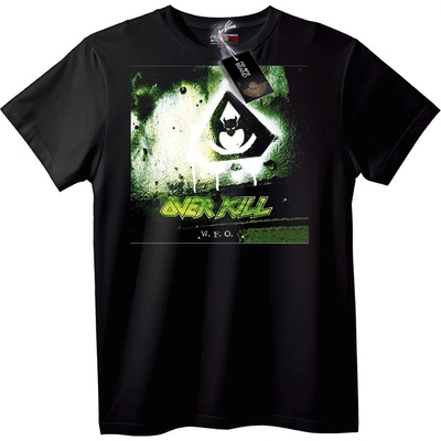 NOONEBRAND Тениска Overkill W. F. O. - M, White