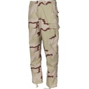 Kalhoty MFH US BDU 3-COL desert