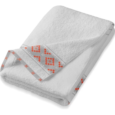 Dilios Хавлиена кърпа Фолклор 50/90 см сиво