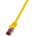 LogiLink Patch cable S-FTP Cat. 6 0.5m, Yellow, CQ2027S