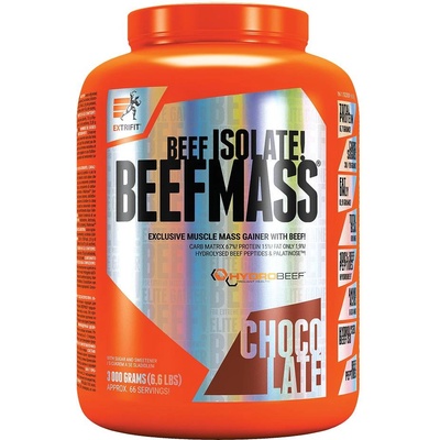 EXTRIFIT BeefMass čokoláda 3 kg