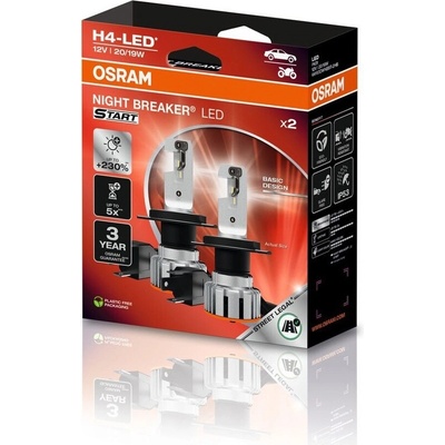 Osram Night Breaker LED START H4 12V 6000K 64193DWNBST-2HB 2ks Ecopack