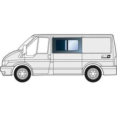 Boční levé posuvné okno - lepené Ford Transit 2001-2014 SWB