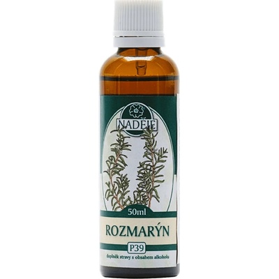 Naděje Rozmarín tinktúra z púčikov P39 50 ml