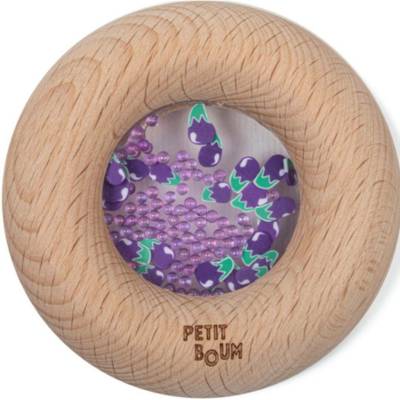 Petit Boum Senzorické chrastítko Lilek