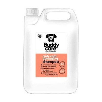 Buddycare šampón pre psy 3v1 Curly Coat Detangling 5 l