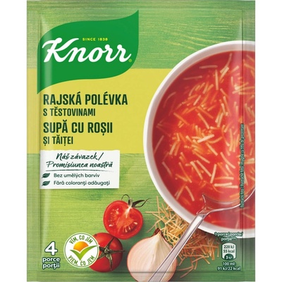 Knorr polievka Paradajková s cestovinami 67 g