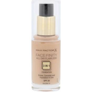 Max Factor Facefinity All Day Flawless make-up 3v1 SPF20 75 Golden 30 ml