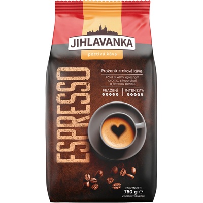 JIHLAVANKA Espresso káva 0,75 kg