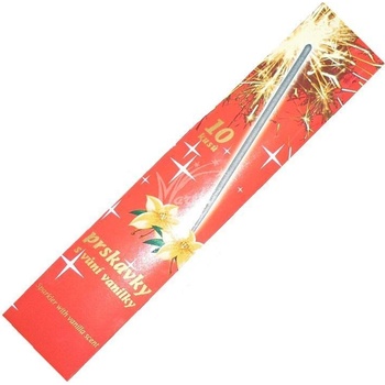 České prskavky s vůní vanilky 10 ks