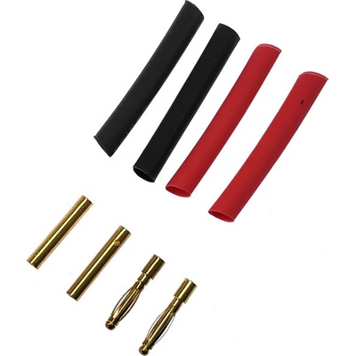 Fusion 2,0 mm pozlátený konektor so smrtiacimi prúžkami 2 páry