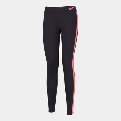 Joma Ascona Long Tight Black-Fluor Coral