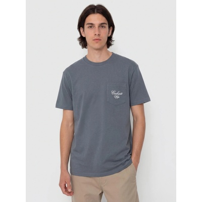 Carhartt WIP Longhand Pocket cozy blue/white