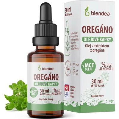 Blendea Oregáno olejové kapky 30 ml