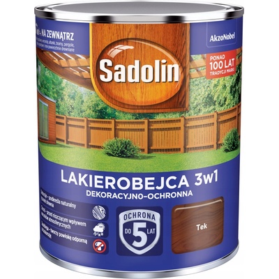SADOLIN LAZUROWÝ NA DŘEVO 3v1 DEKORAČNÍ A OCHRANNÝ 0,7L TEK