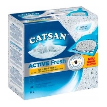 Catsan Active Fresh hrudkujúca podstielka 8 l