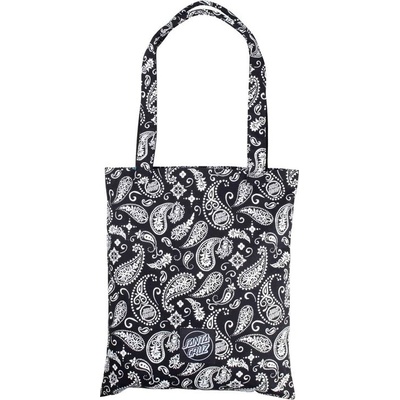 Santa Cruz kabelka Screaming Paisley Tote bag black-white black-white