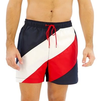 Tommy Hilfiger Бански гащета Tommy hilfiger Diag swimming shorts - Red (Desert Sky)