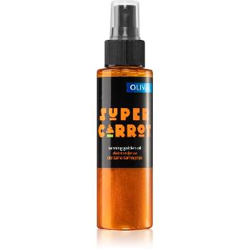 Olival SUPER Carrot Golden Oil масло със златисти частици за ускоряване на тена 100ml