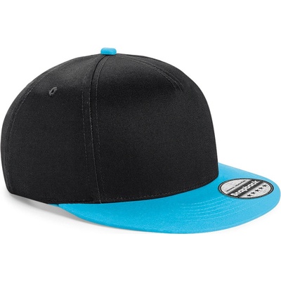 Beechfield Detská šiltovka s rovným šiltom B615 Black one size