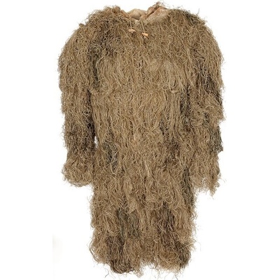 Mil-Tec maskovacia súprava "Hejkal" ghillie Anti Fire desert