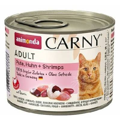 ANIMONDA konzerva CARNY Adult - morka, kura + račce 200g