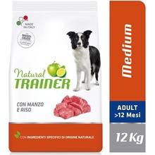 Nova Foods Trainer Natural Adult Medium hovězí a rýže 12 kg