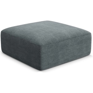 Cosmopolitan Design Тъмносива табуретка от рипсено кадифе Campi - Cosmopolitan Design (COS_POUF_266_F1_CAMPI6)