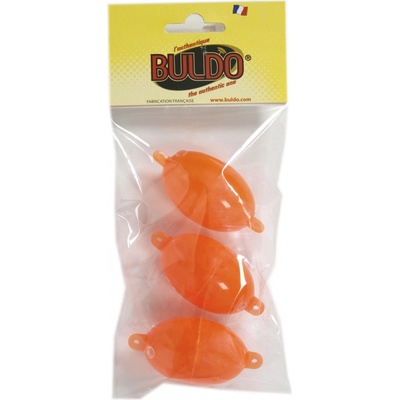 BULDO Oválný buldo na mořský rybolov č.3 červený 30g 3ks
