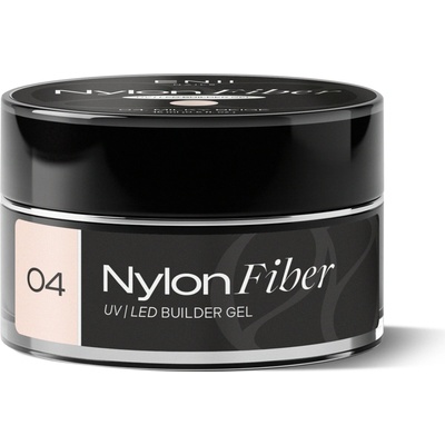 Enii Nails Nylon Fiber gel 04 Milky Beige stavební Uv Led gel 15 ml
