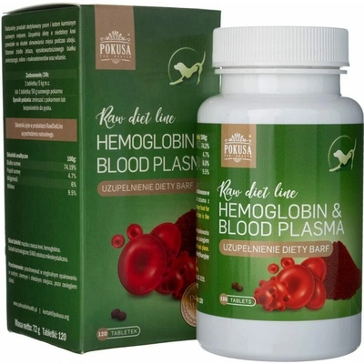 Pokusa RawDietLine Hemoglobin 120 tbl.