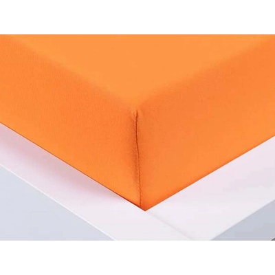 XPOSE jersey prostěradlo Exclusive oranžové 70x140
