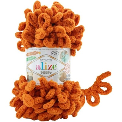 Alize příze Puffy 234 dýňová