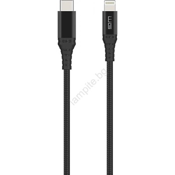 WINNER GROUP-WG - USB кабел MFI Lightning / USB-C 1м черен (WN0035)