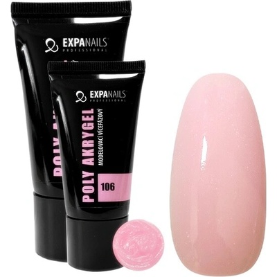 EXPA-nails Poly Acrygel Tube č. 6 Růžový Poly 60 g