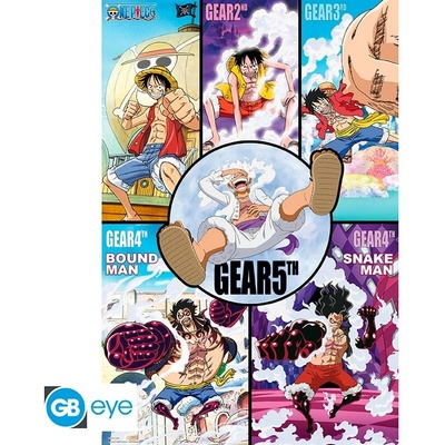 ABYstyle Maxi plakát Gears history, One Piece