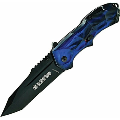 Smith & Wesson modro-čierny tanto