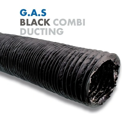 Global Air Supplies Vzduchové potrubí Combiflex Black 10m Průměr: 152mm