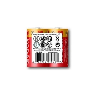 KODAK/TRIXLINE R14 Zinc Chloride 2ks/bal – Zboží Živě
