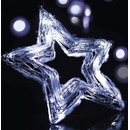 Emos Hvězda proutěná vykrojená 20 LED studená bílá 30cm kabel na baterie 40 x 40 x 4 cm