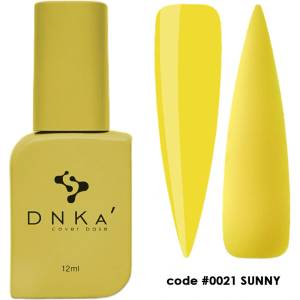 DNKa Цветна каучукова основа DNKa 0021 Sunny 12 мл (DNKA0021)